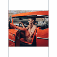 Sandra - Thigh High - B - Red