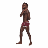 Sport Mesh - Mini Short - L - Burgundy