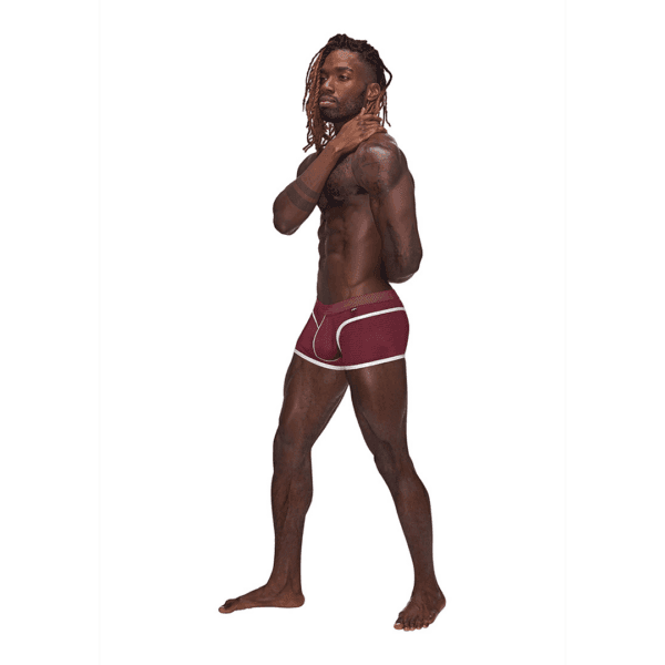Sport Mesh - Mini Short - L - Burgundy