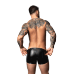 Liquid Onyx - Wetlook Pouch Short - M - Zwart