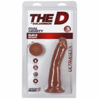 The D - Slim D - Realistic ULTRASKYN Dildo - 6 / 15 cm