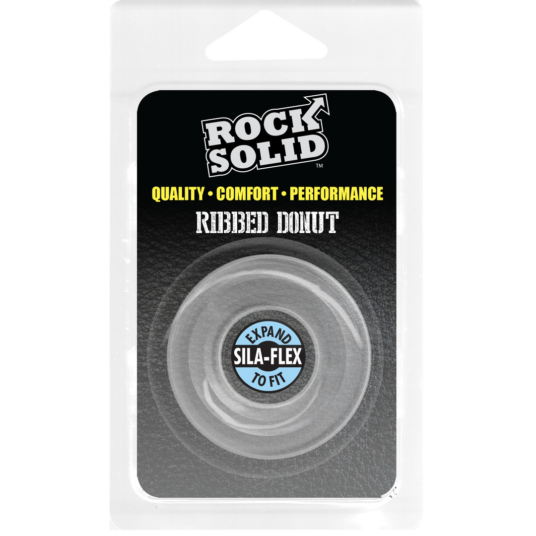 Rock Solid  - Ribbed Donut - Cockring