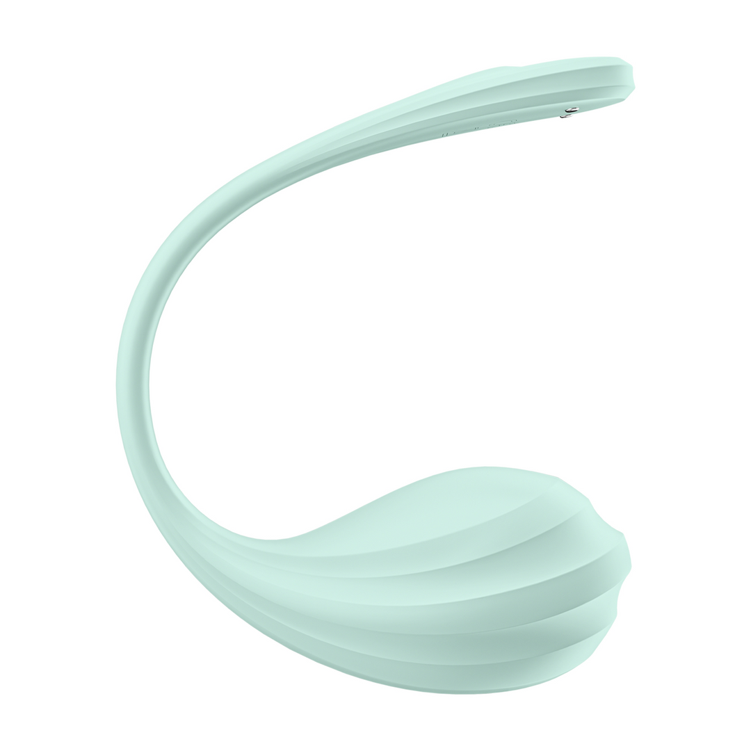Satisfyer - Smooth Petal Connect App - Draagbare Paar Vibrator - Mint
