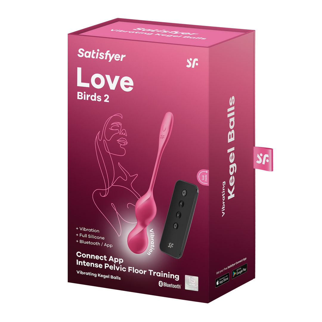 Satisfyer - Love Birds 2 - Kegel Oefeningen en G-spot Stimulatie - Roze