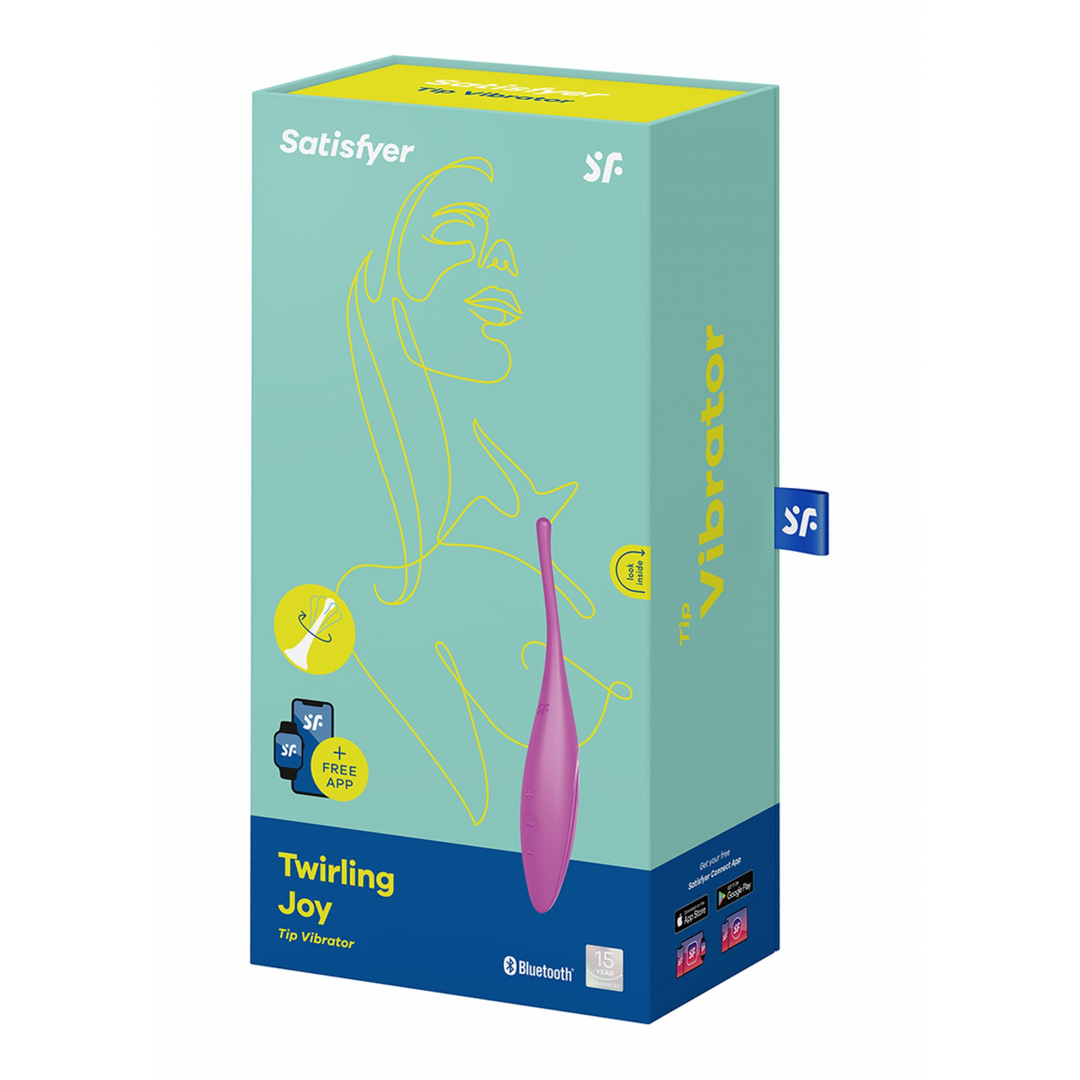Satisfyer - Twirling Joy - Tip Vibrator - Fuchsia
