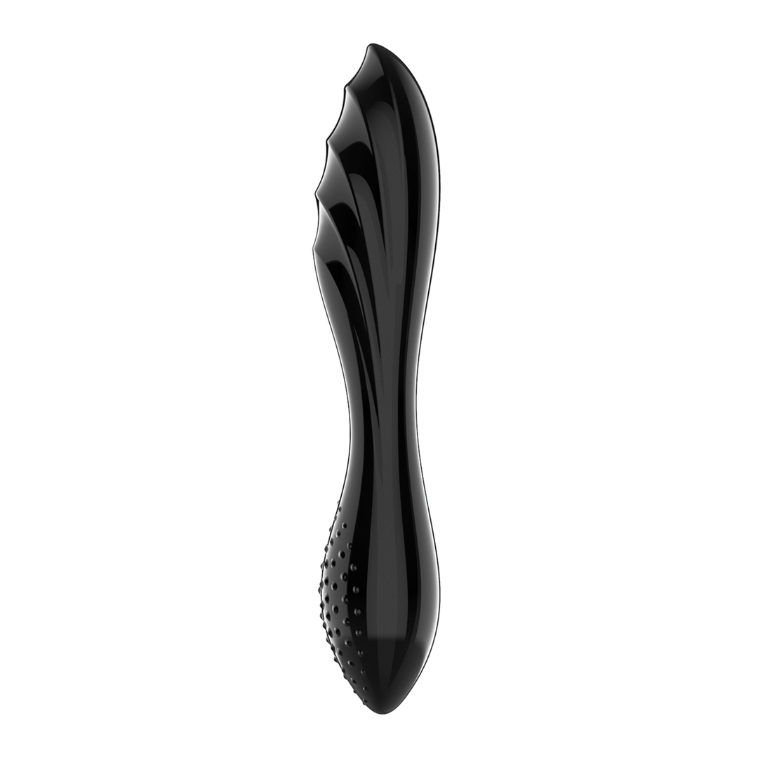 Satisfyer - Dazzling Crystal 1 - Glazen Dildo - Zwart