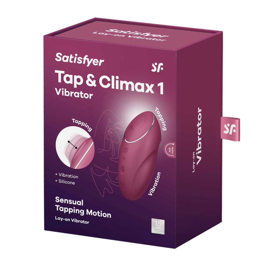Satisfyer - Tap en Climax 1 - Rood