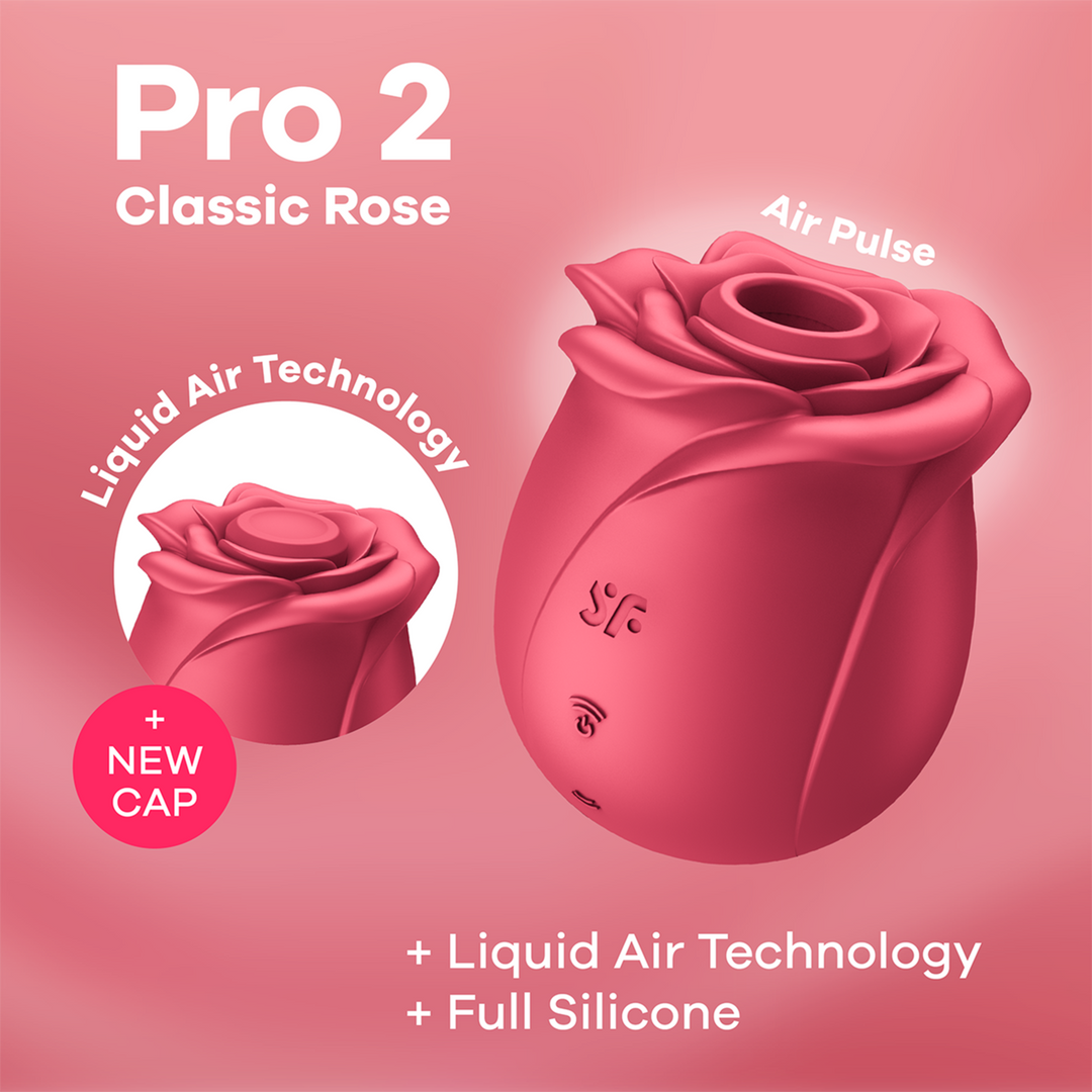 Satisfyer - Pro 2 - Classic Rose - Air Pulse Vibrator