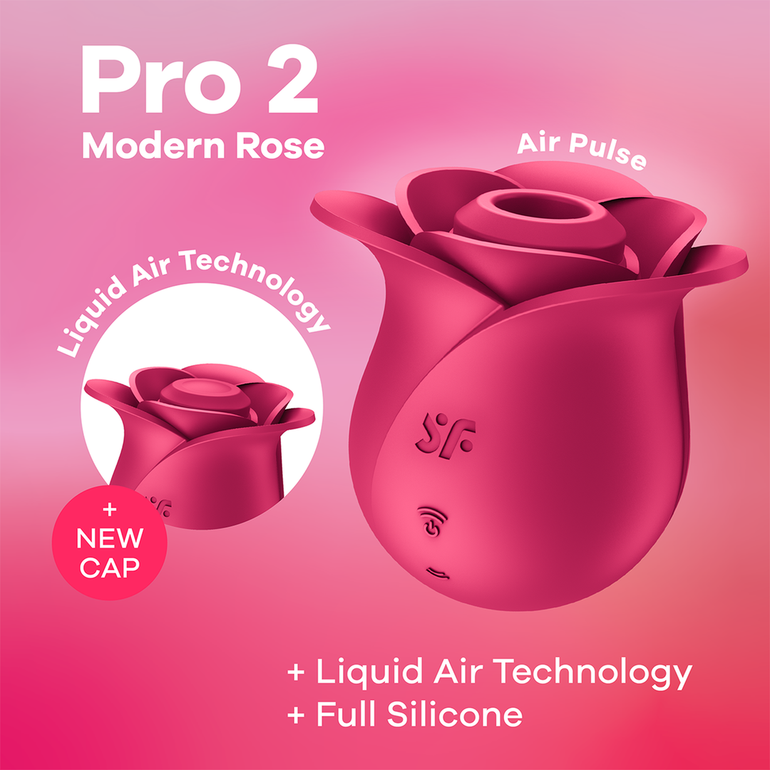 Satisfyer - Pro 2 - Modern Rose - Air Pulse Vibrator