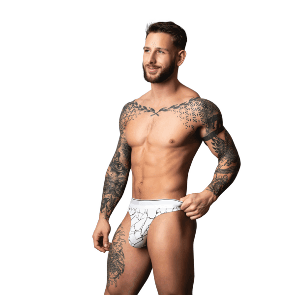 Soo Cumfy - Tanga - L/XL - Witte Marmer