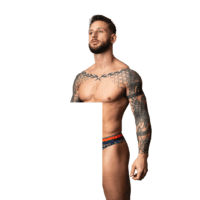 Soo Cumfy - Tanga - L/XL - Marine Marmer