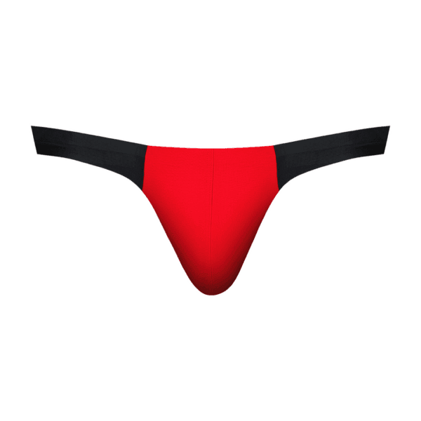 Hot Mesh - Bong Thong - S/M - Rood/Zwart