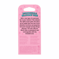 Mochi - Paddenstoel Vibe - Oplaadbare Siliconen Vibrator - Roze