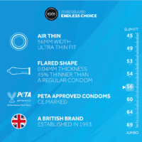 Lucht Dun Retail Verpakking - 48 Stuks