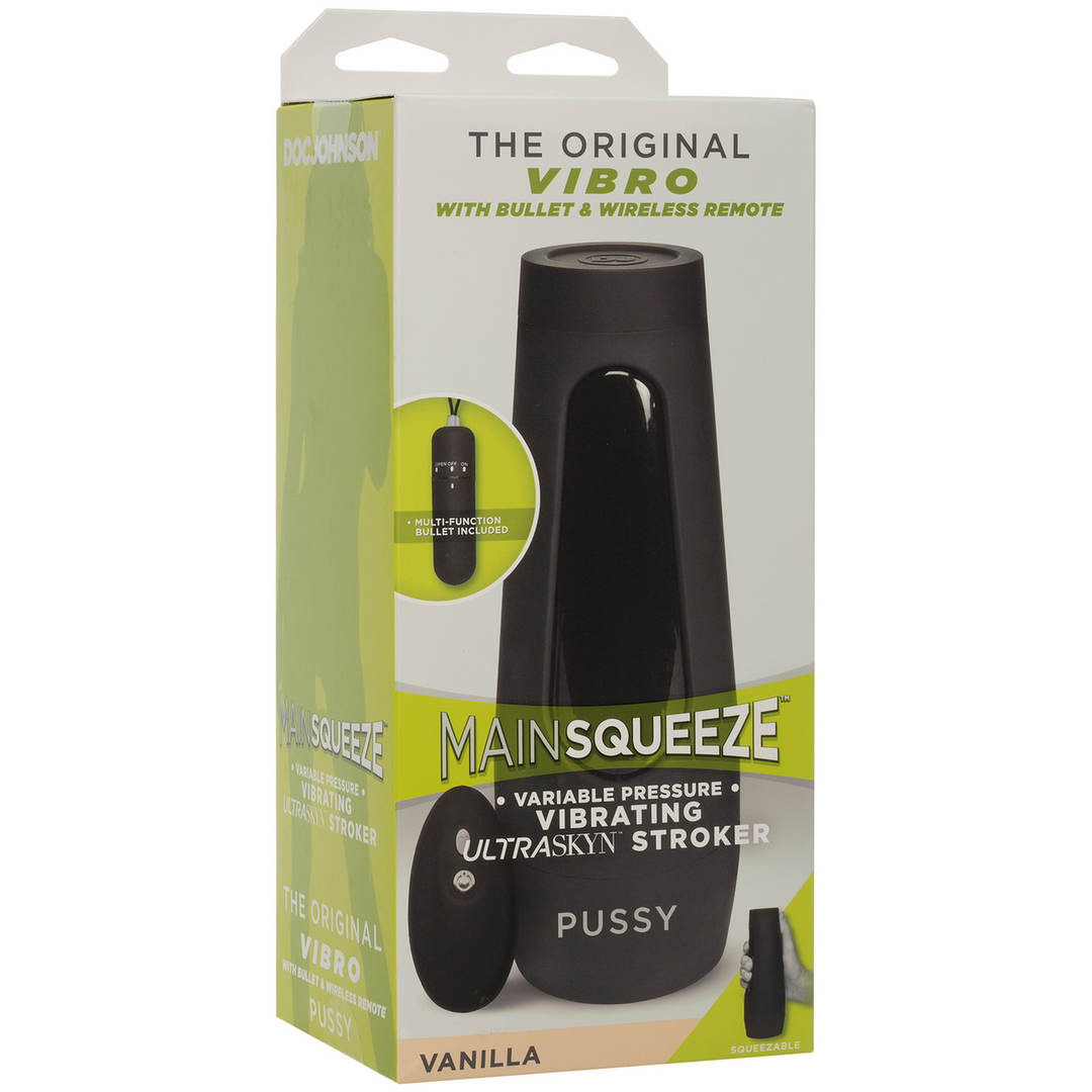 Main Squeeze  - De Original Vibro - ULTRASKYN Pussy Masturbator