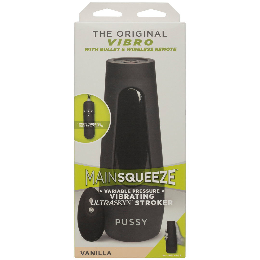 Main Squeeze  - De Original Vibro - ULTRASKYN Pussy Masturbator