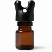 sniffer double large opening bottle white