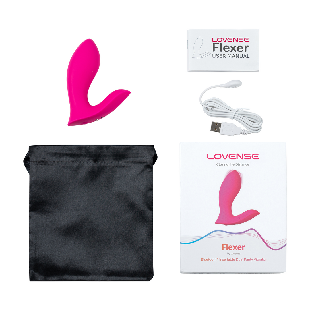 Flexer - Bluetooth Draagbare Vinger Vibrator - Roze