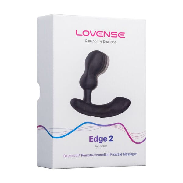 edge 2 verstelbare dual motor app gestuurde prostaatmassager zwart Edge 2 - Verstelbare Dual-motor App-gestuurde Prostaatmassager - Zwart