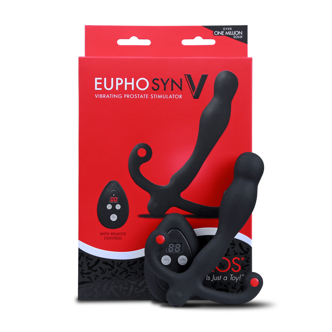 Eupho Syn V - Vibrerende Prostaatstimulator - Zwart