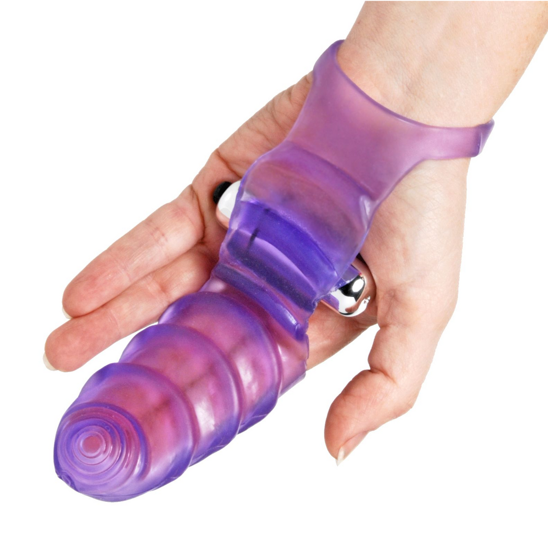 Frisky - Dubbele Vinger Banger - Vibrerende G-Spot Handschoen