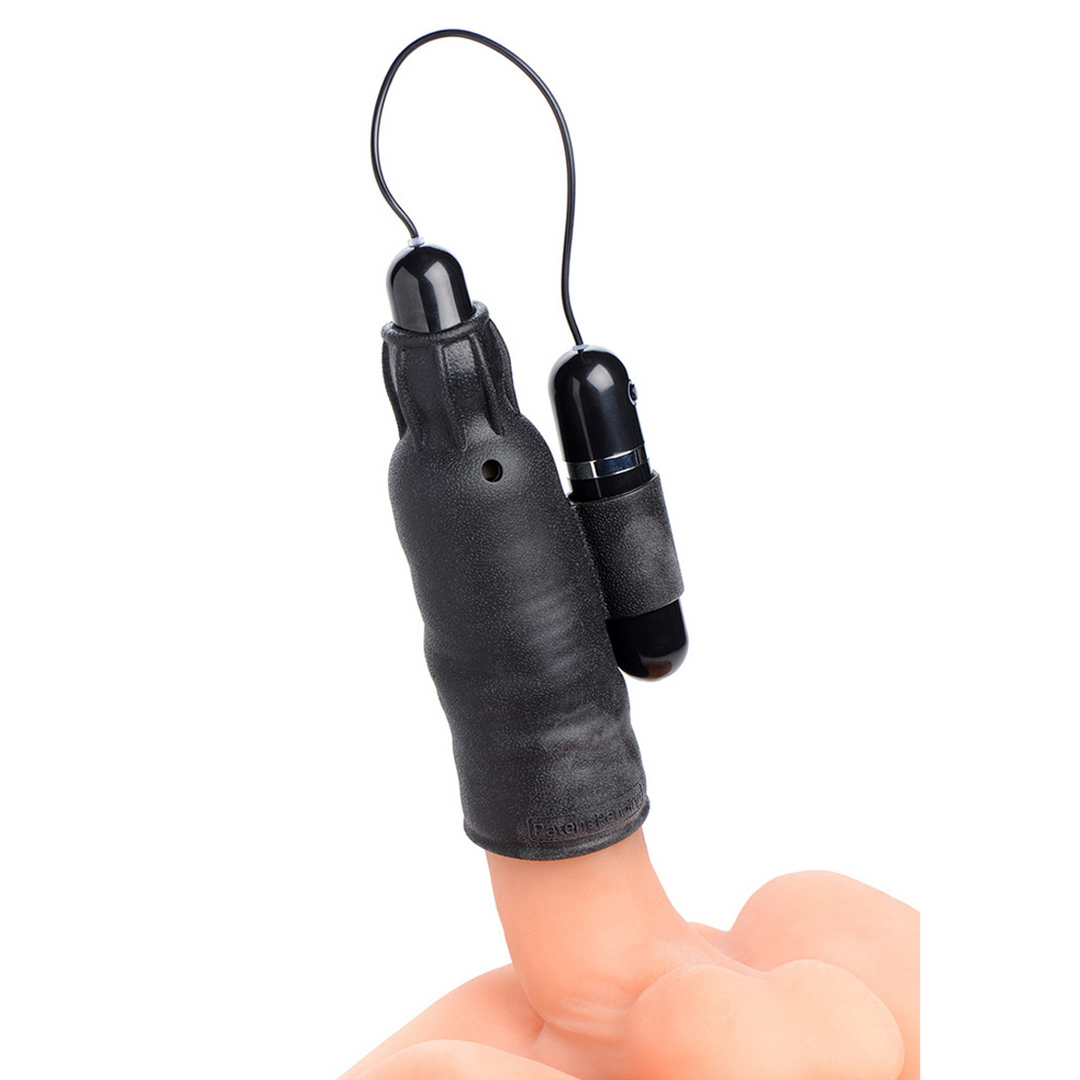 Trinity Vibes - Lightning Stroke - Siliconen Stroker met Vibrerende Bullet