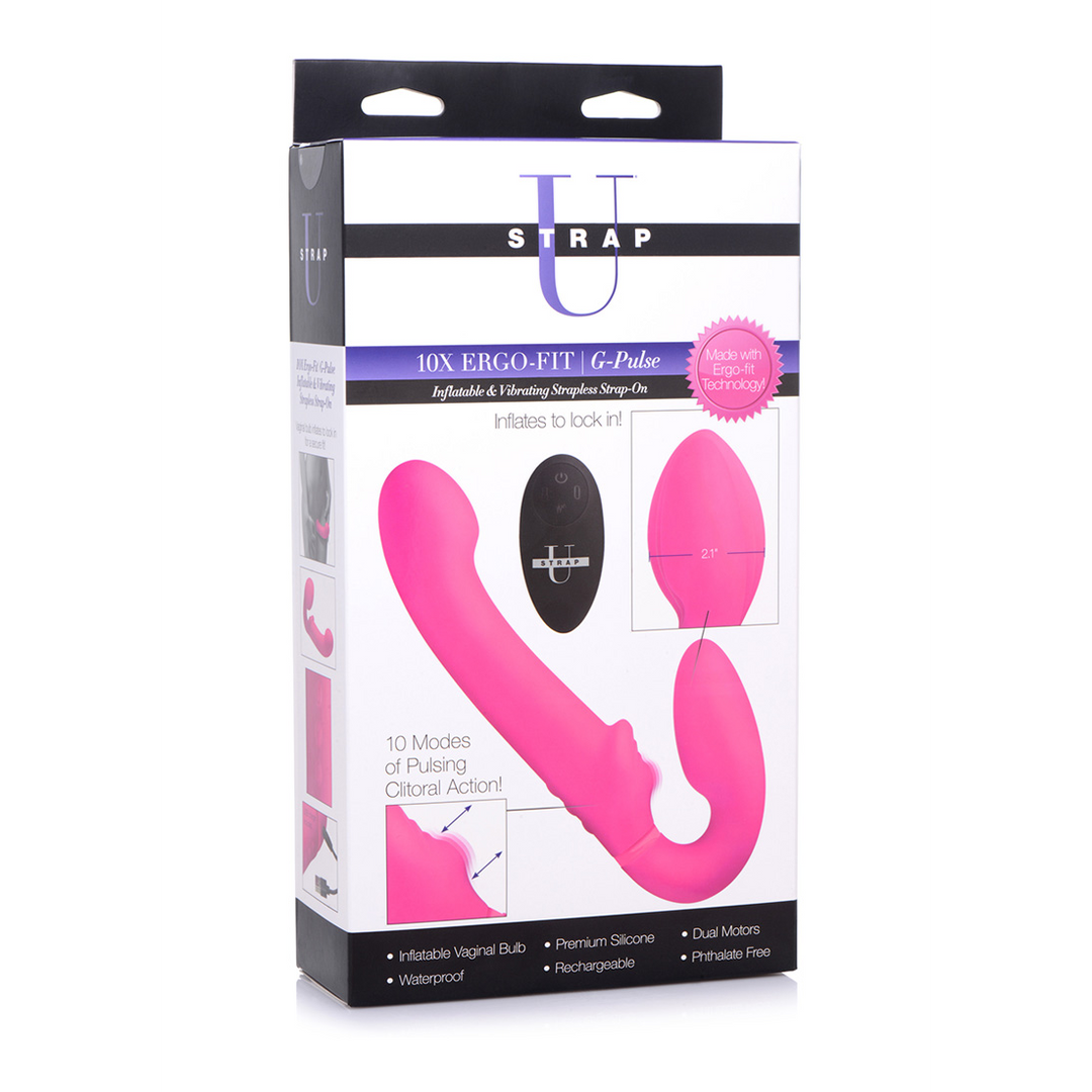 Strap U - Ergo-Fit G-Pulse - Dubbelzijdige Dildo
