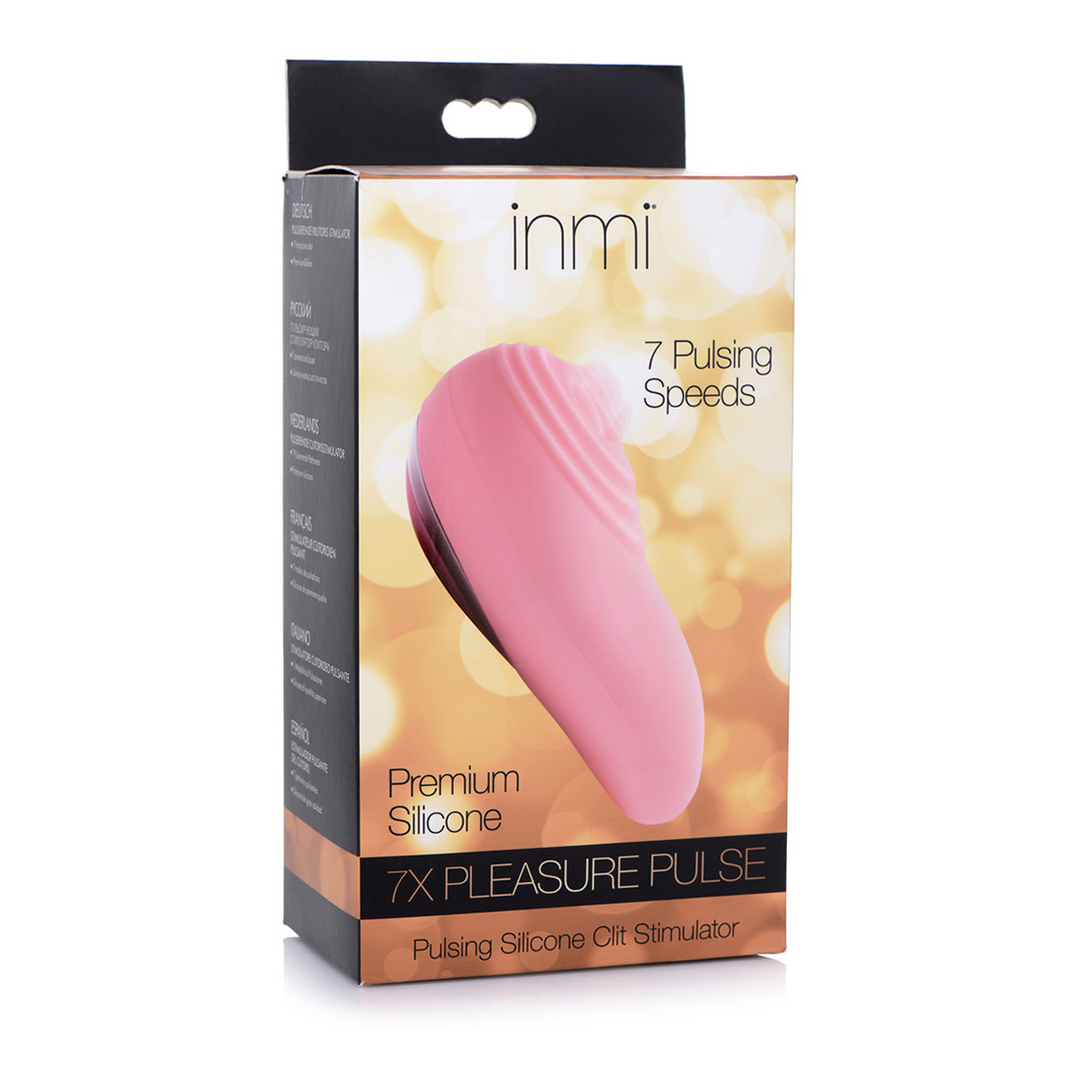 Inmi - Pleasure Pulse - Pulsating Silicone Clit Stimulator