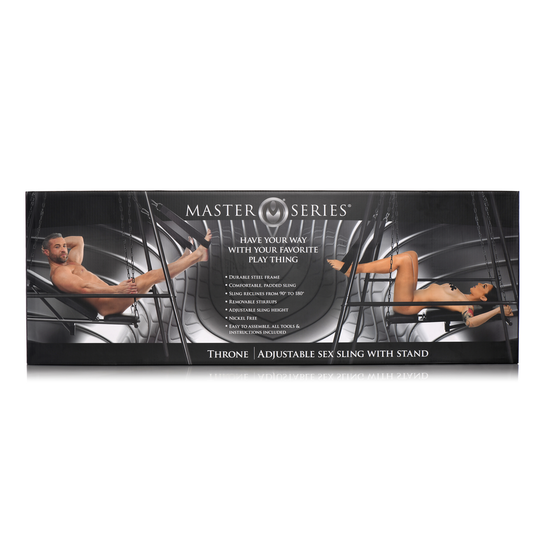 Master Series - Throne - Verstelbare Seks Sling met Standaard
