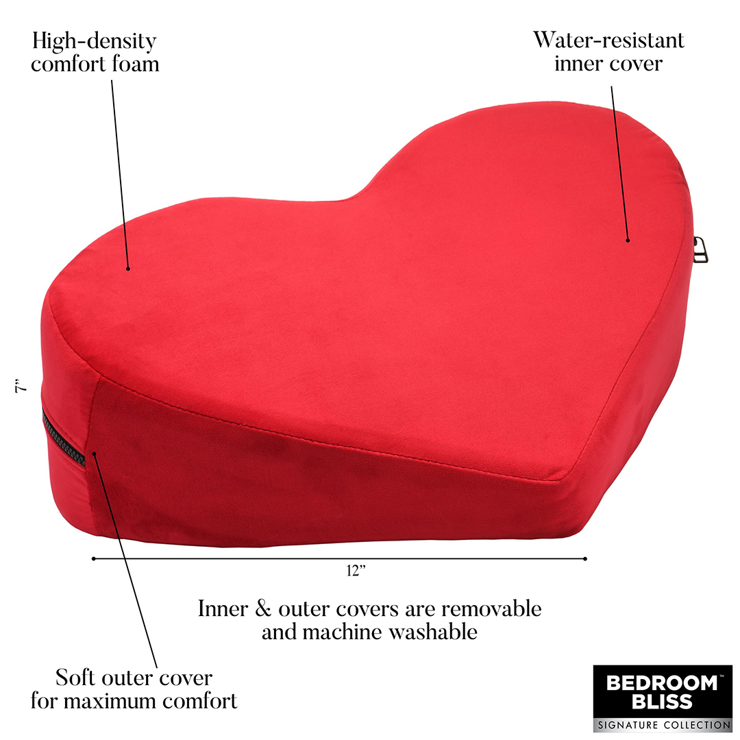 Bedroom Bliss - Liefdeskussen - Rood