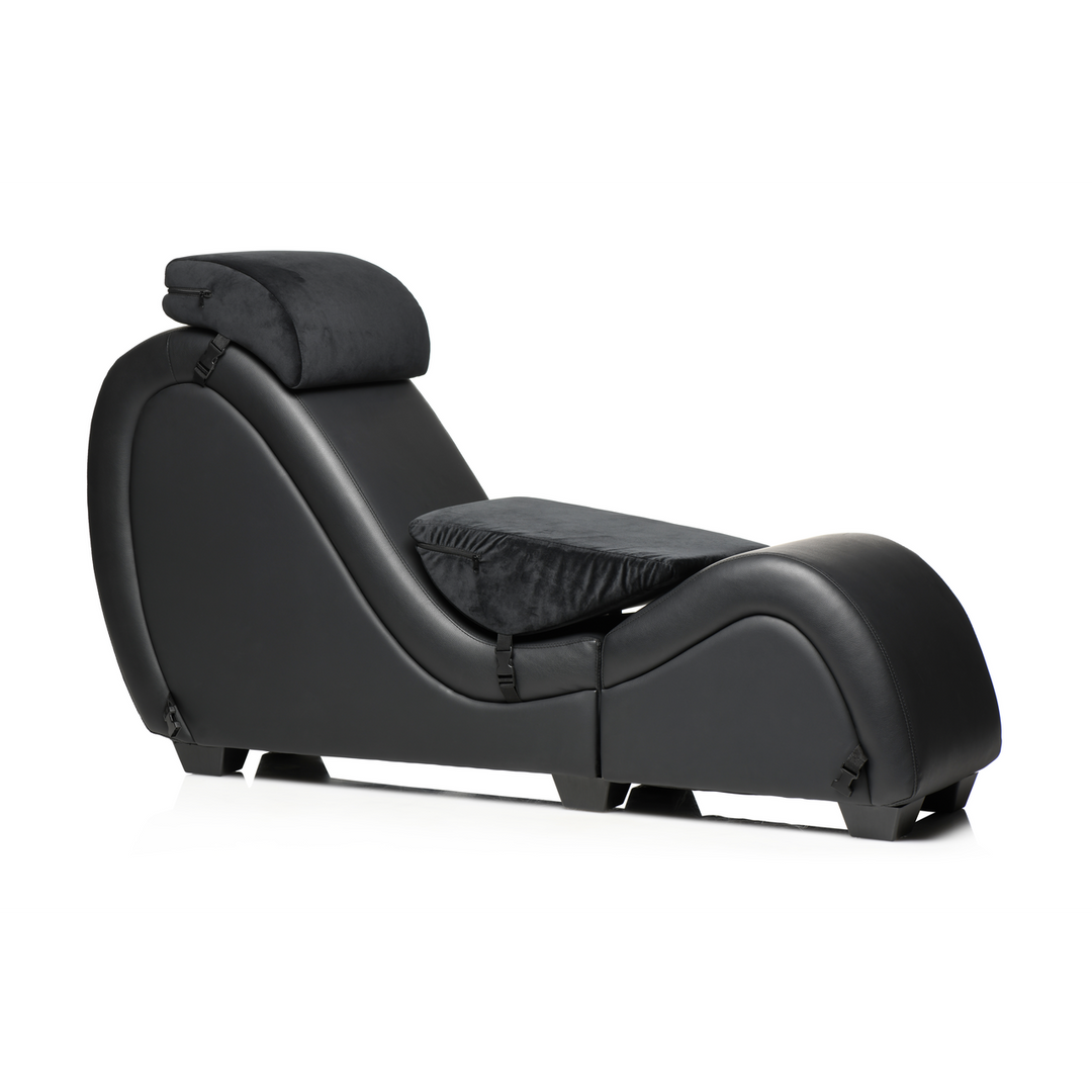 Master Series - Kinky Sex Chaise met Love Pillows - Zwart