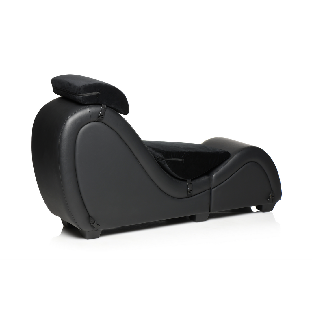 Master Series - Kinky Sex Chaise met Love Pillows - Zwart