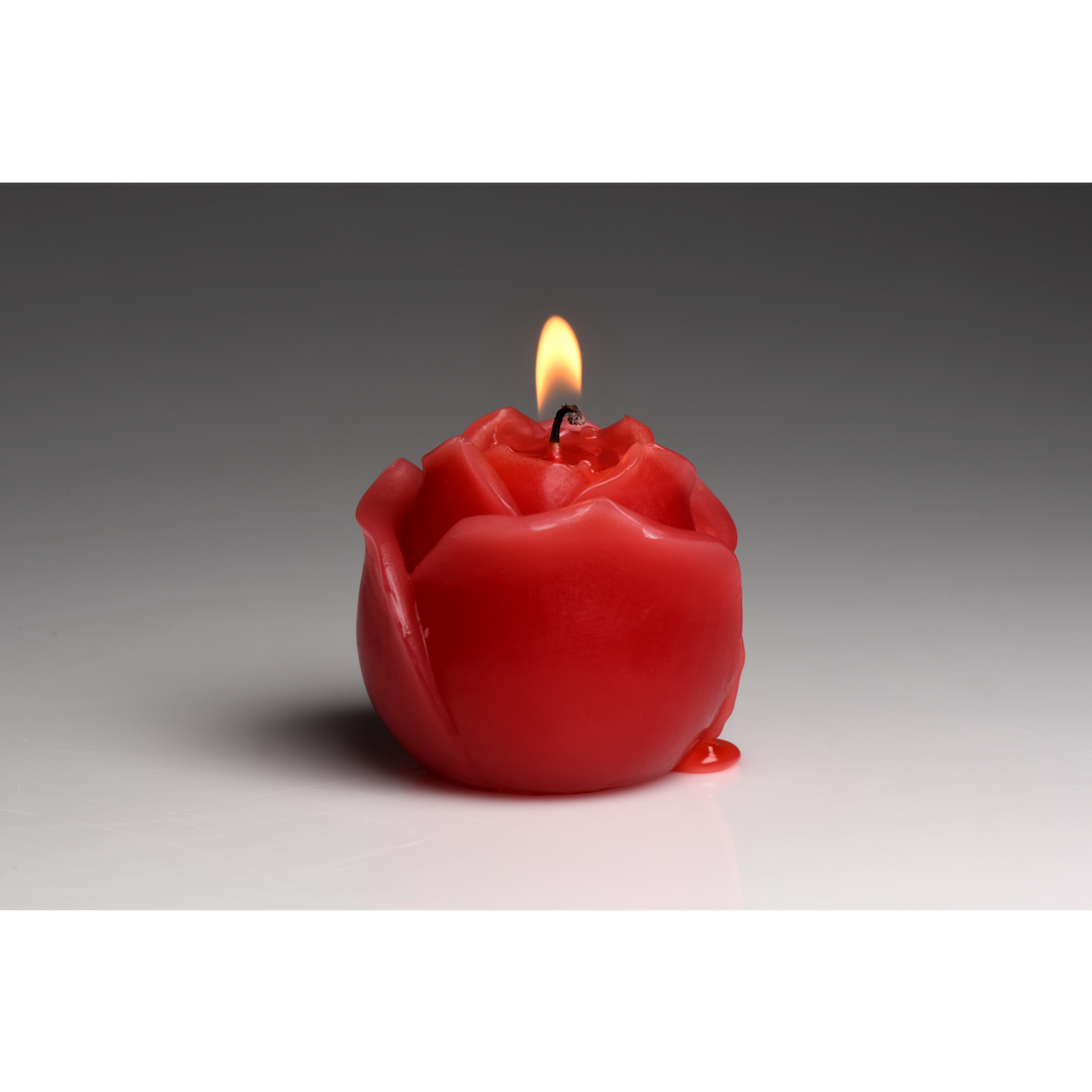 Master Series - Flaming Rose - Druipkaars - Rood