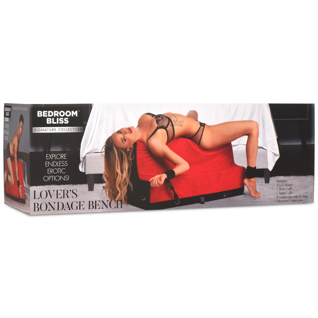 Bedroom Bliss - Liefdesbank - Rood