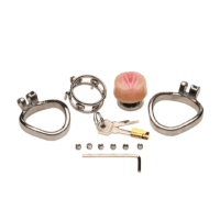 Master Series - Pussy Boy - Metalen Kastele cage