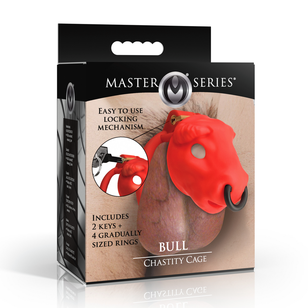 Master Series - Bull - Kastekooi - Rood