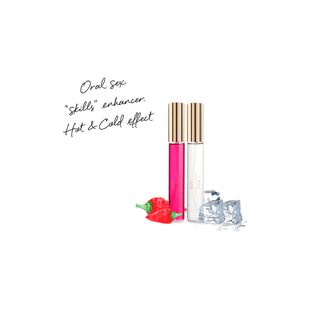 Kissable Nip Gloss Cooling and Warming - 2 Pieces ? 0.4 fl oz / 2 Pieces ? 13 ml
