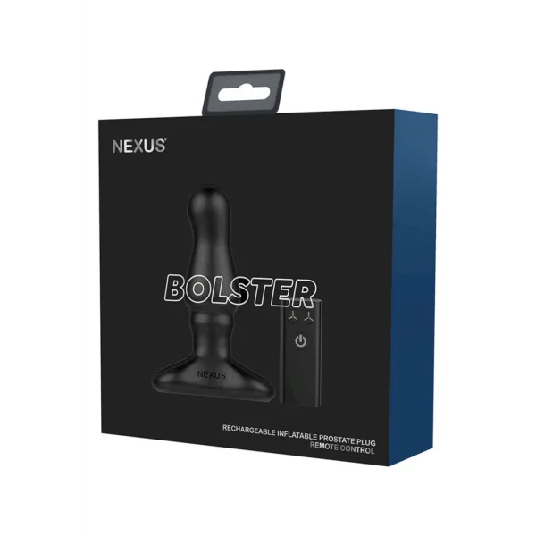 bolster butt plug with inflatable tip Bolster - Butt Plug with Inflatable Tip