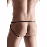 Wetlook Men's briefs - XXL - Black