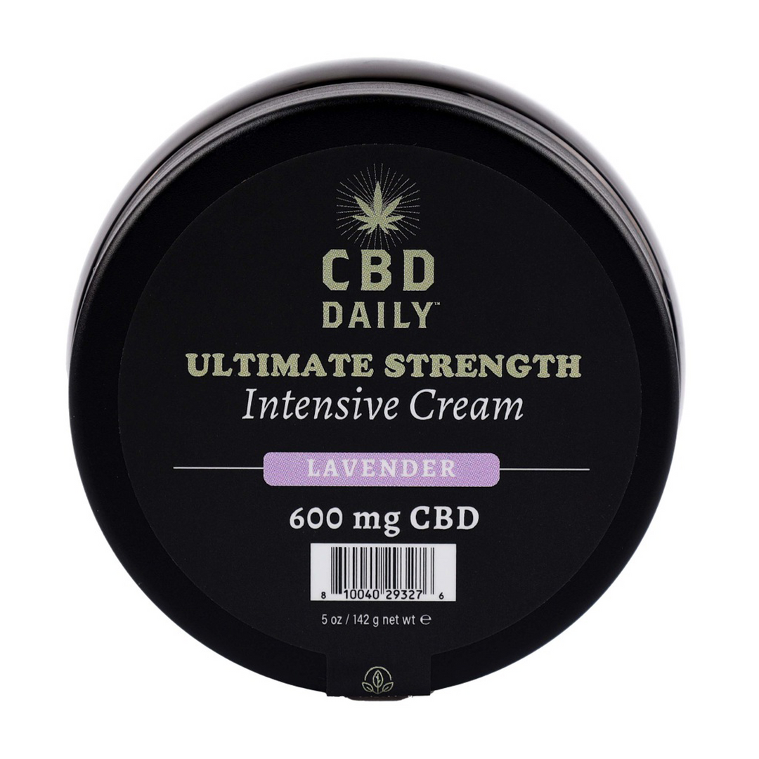 CBD Daily Ultimate Strength Intensive Cream - Lavendel - 5 oz / 142 g