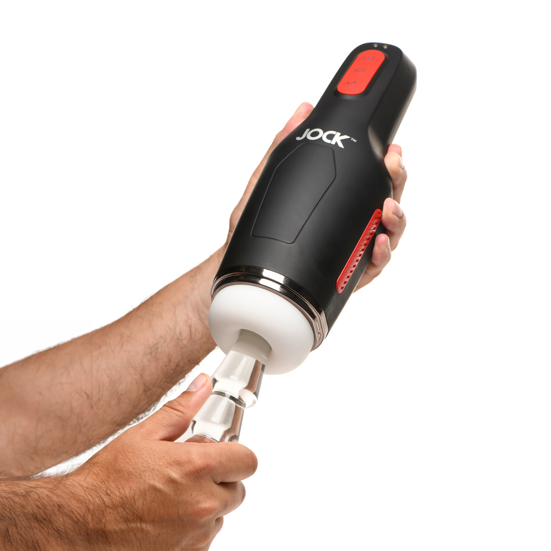 Zuig- en Vibrerende Masturbator - 15X - Zwart