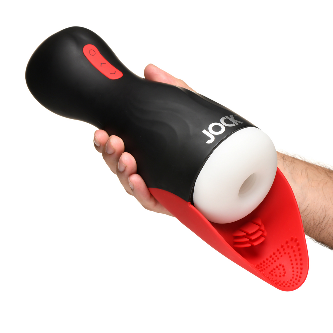 Zuig- en Vibrerende Masturbator - Zwart