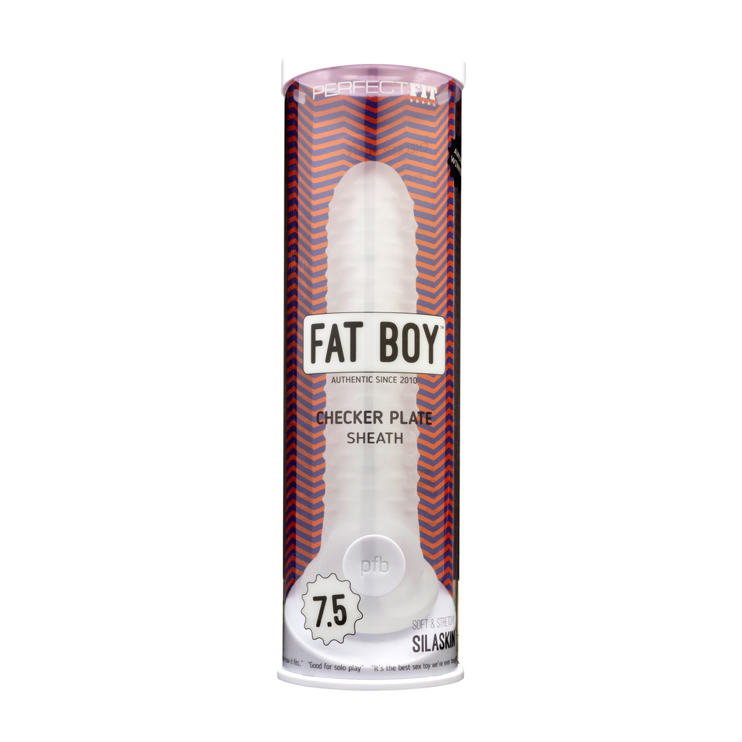 PerfectFit - Fat Boy Checker Box Sheath - Dildo - 7 / 19 cm