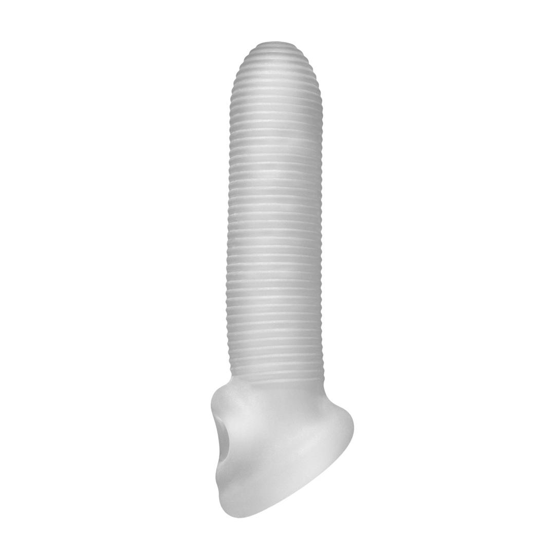 PerfectFit - Fat Boy Micro Ribbed Sheath - Dildo - 6 / 16,5 cm