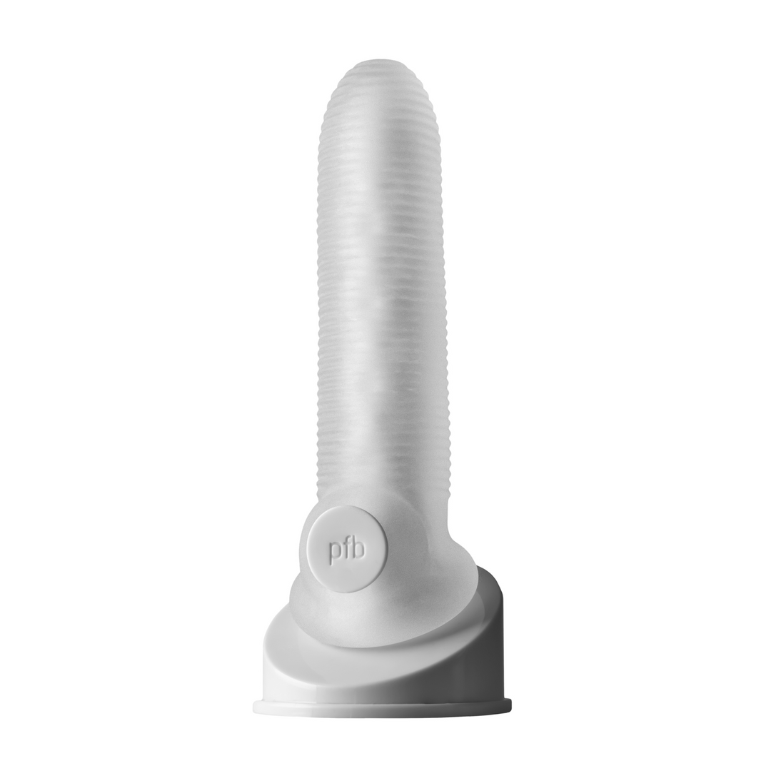 PerfectFit - Fat Boy Micro Ribbed Sheath - Dildo - 6 / 16,5 cm