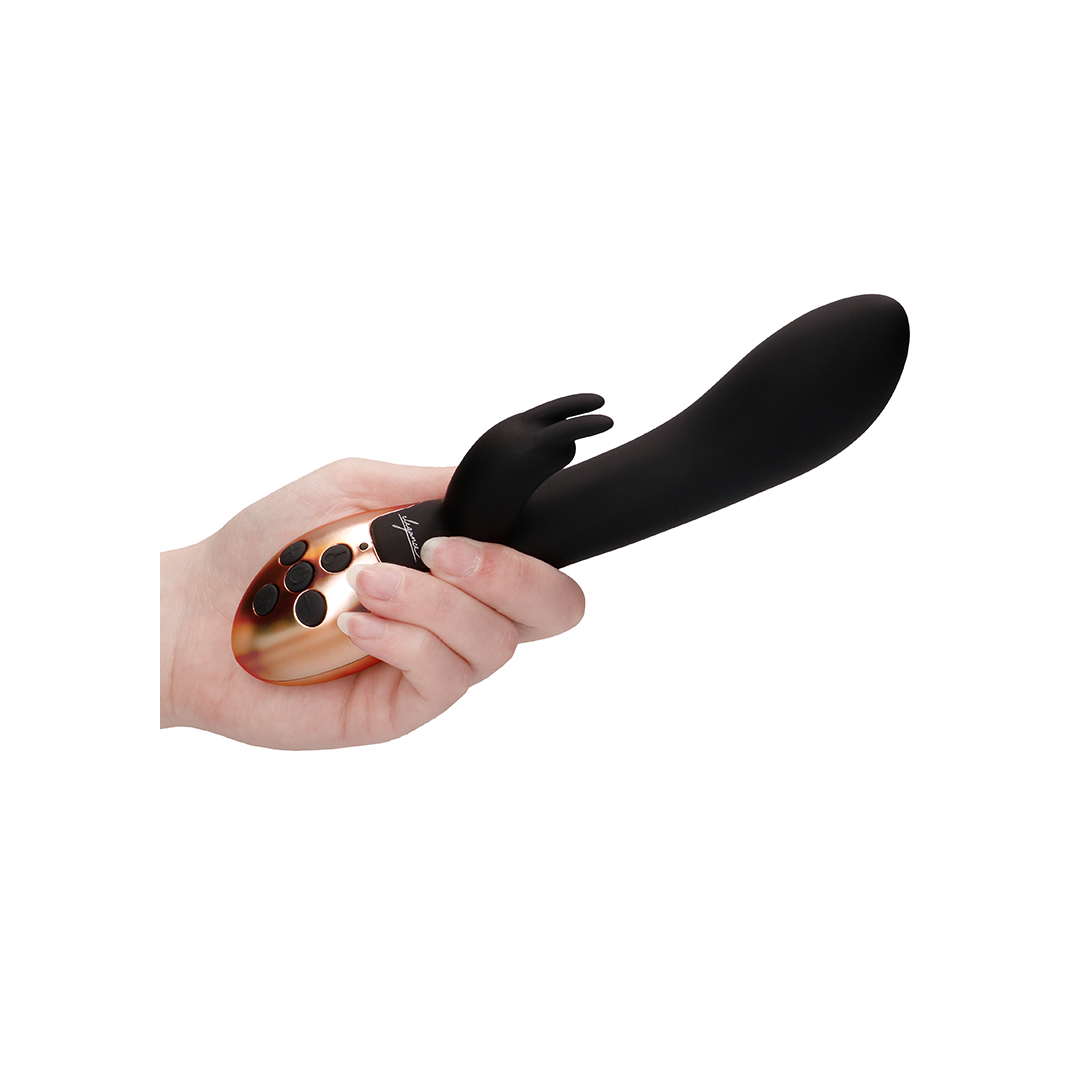 Elegance - Opulent - Verwarmde Konijnen Vibrator