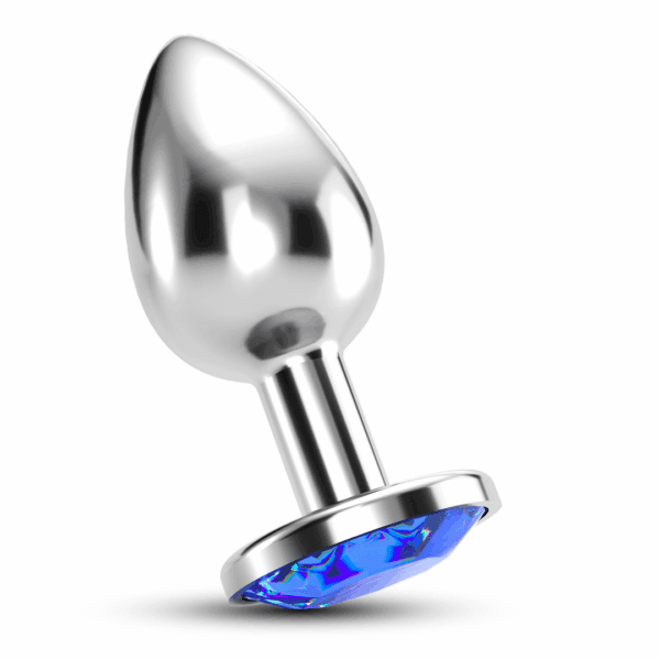 Bijou - Anale Sieraad Plug - Klein - Blauw