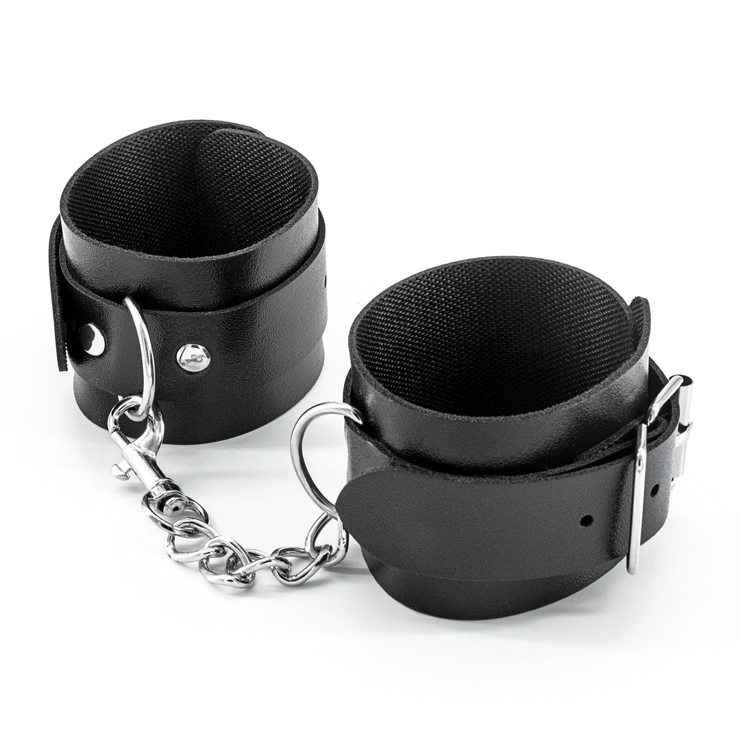 Punisher - 8-delige Bondage Set - Zwart