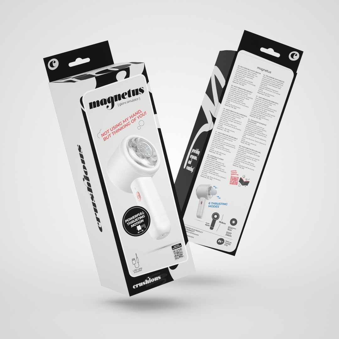 Magnetus - Oplaadbare Masturbator - Wit