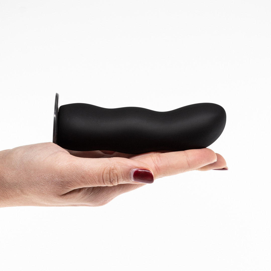 Snapper - Strap-on Harnas met Dildo - Zwart